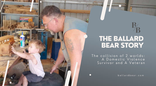 A Domestic Violence Survivor and A Veteran: The Creation of Ballard Bear