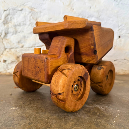 Durable Handmade Wooden Dump Truck