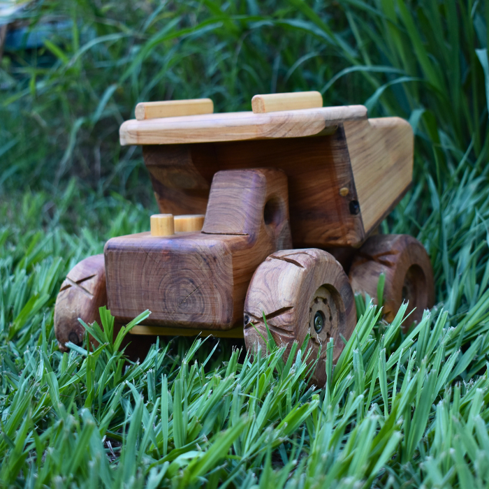 Handmade Chunky Wooden Dump Truck