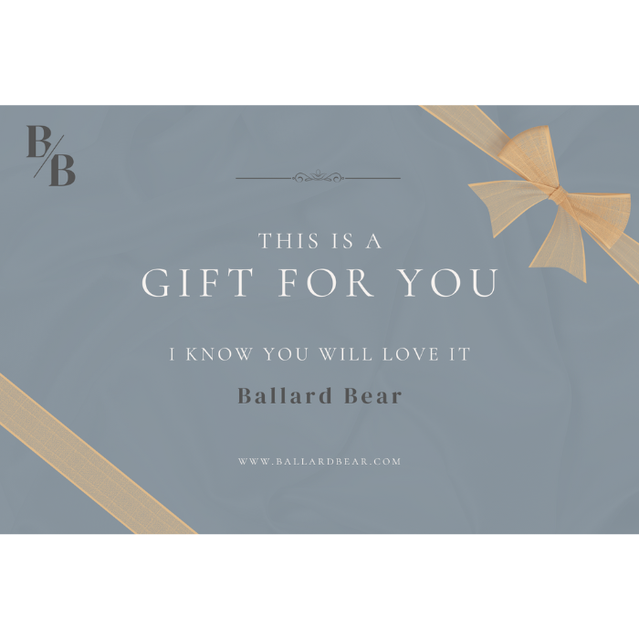 Ballard Bear Gift Card